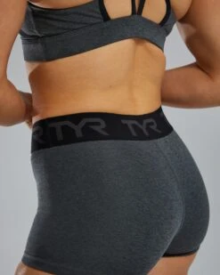 TYR Base Kinetic™ Women's 2" Mid-Rise Logo Short -TYR Sales Store ftmrsl3a 255 alt06