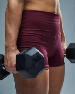 TYR Base Kinetic™ Women's 2" High-Rise Short - Solid -TYR Sales Store ftmrss3a 934 alt08