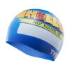 TYR Youth Silicone Swim Cap - Hello My Name Is -TYR Sales Store lcsjrhlo 420 alt01