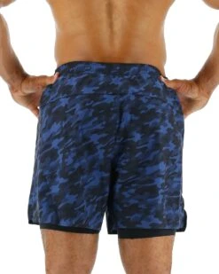 TYR Hydrosphere™ Men's Lined 6" Momentum Shorts - Midnight Camo -TYR Sales Store maslmc3a 401 main02