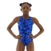 TYR Durafast Elite® Girls' Maxfit Swimsuit - Camo -TYR Sales Store mcam7y 420 main01 2