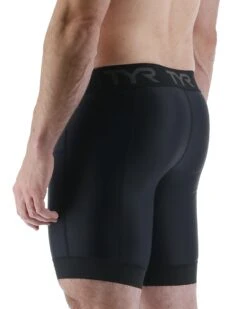 TYR Compression Men's Compression Short - Solid -TYR Sales Store mcslso3a 001 alt04