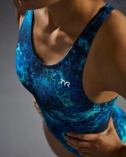 TYR Durafast Lite® Women's Maxfit Swimsuit - Diploria -TYR Sales Store mdip7a 487 alt9