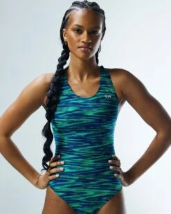 TYR Durafast Elite® Women's Maxfit Swimsuit - Fizzy -TYR Sales Store mfiz7a 487 alt07