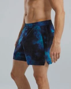TYR Hydrosphere™ Men's Unlined 6" Momentum Shorts - Cosmic Night 13 TYR Hydrosphere™ Men's Unlined 6" Momentum Shorts - Cosmic Night -TYR Sales Store mmsucn3a 978 alt03