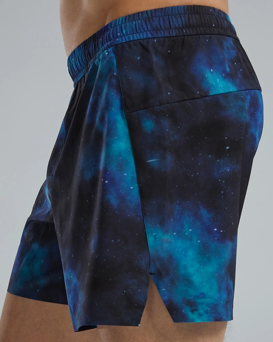 TYR Hydrosphere™ Men's Unlined 6" Momentum Shorts - Cosmic Night 9 TYR Hydrosphere™ Men's Unlined 6" Momentum Shorts - Cosmic Night - Image 7