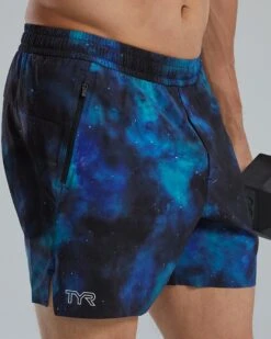 TYR Hydrosphere™ Men's Unlined 6" Momentum Shorts - Cosmic Night 15 TYR Hydrosphere™ Men's Unlined 6" Momentum Shorts - Cosmic Night -TYR Sales Store mmsucn3a 978 alt08