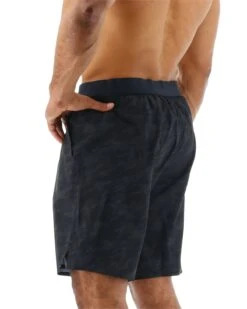 TYR Hydrosphere™ Men's Lined 7" Unbroken Shorts - Blackout Camo -TYR Sales Store muslbc3a 001 alt03