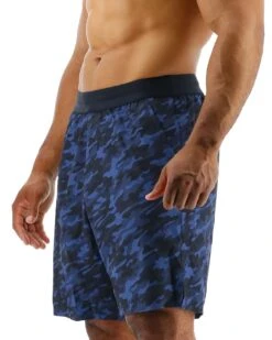 TYR Hydrosphere™ Men's Lined 9" Unbroken Shorts - Midnight Camo -TYR Sales Store musnlm3a 401 alt03