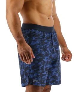 TYR Hydrosphere™ Men's Lined 9" Unbroken Shorts - Midnight Camo -TYR Sales Store musnlm3a 401 alt06