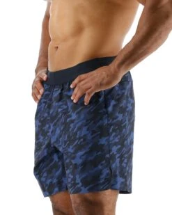 TYR Hydrosphere™ Men's Unlined 7" Unbroken Shorts - Midnight Camo -TYR Sales Store musumc3a 401 alt03 5