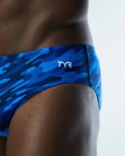 TYR Durafast Elite® Men's Brief Swimsuit - Camo -TYR Sales Store rcam7a 420 alt08 7