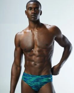 TYR Durafast Elite® Men's Brief Swimsuit - Fizzy -TYR Sales Store rfiz7a 487 alt07