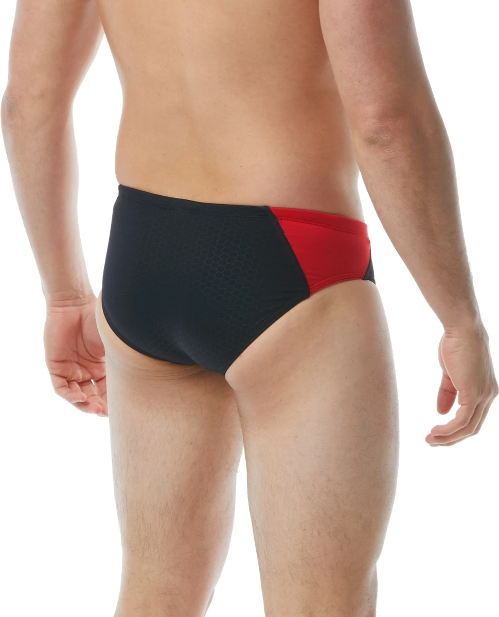 TYR Durafast Elite® Men's Blade Splice Brief Swimsuit - Hexa 4 TYR Durafast Elite® Men's Blade Splice Brief Swimsuit - Hexa - Image 2