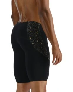 TYR Durafast Elite® Men's Curve Splice Jammer Swimsuit - Obsidian -TYR Sales Store scobs7a 008 alt05