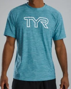 TYR Airtec™ Men's Big Logo Tee - Solid / Heather -TYR Sales Store t44000 971 alt05