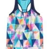 TYR Durafast Lite® Girls' Ava 2-in-1 Tank - Jigsaw -TYR Sales Store tajik7y 960 alt01