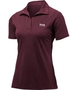 TYR Women's Alliance Tech Polo -TYR Sales Store tfctp3 503 alt05