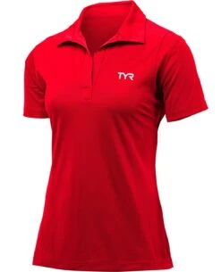 TYR Women's Alliance Tech Polo -TYR Sales Store tfctp3 610 alt05