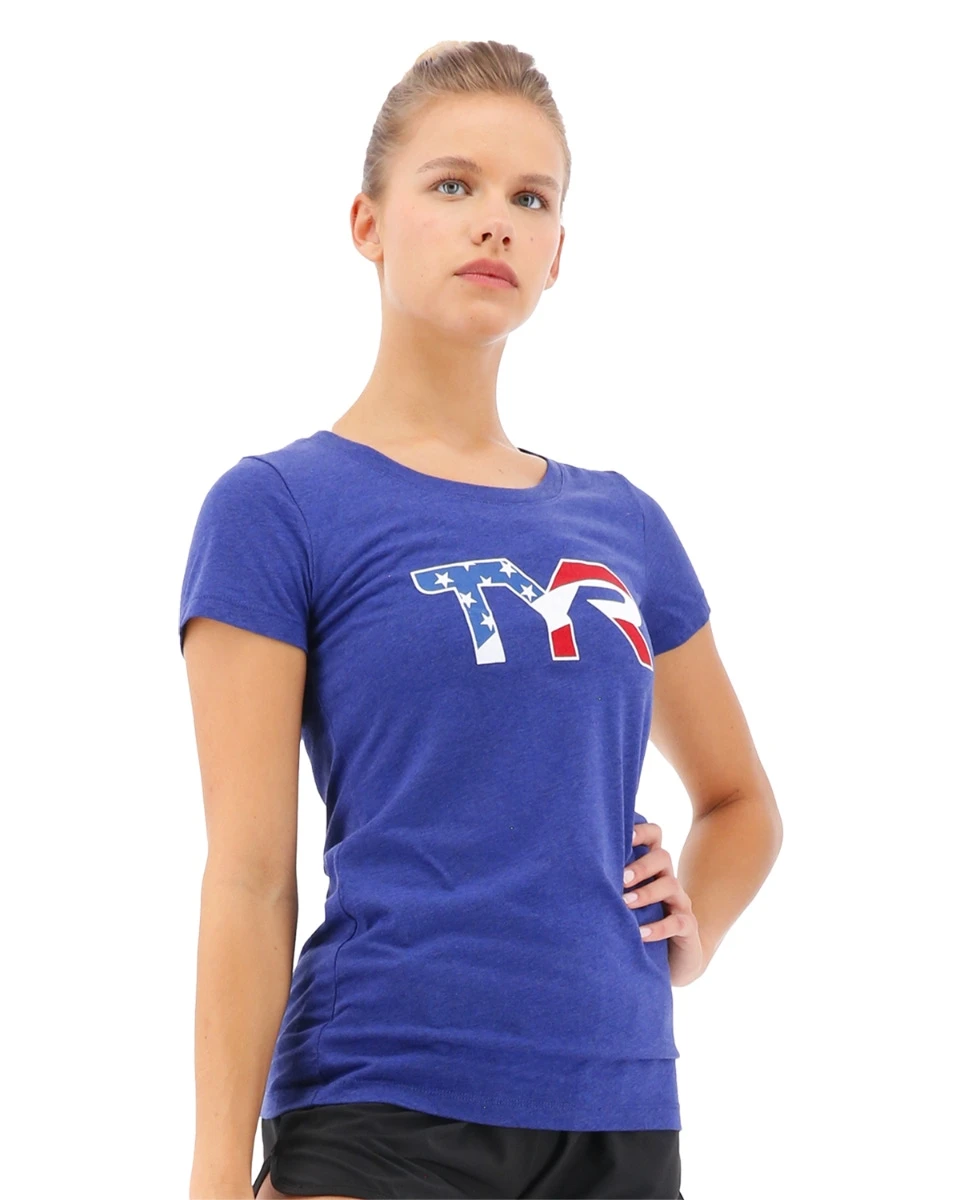 TYR Women's Graphic Tee - Ledecky 6 TYR Women's Graphic Tee - Ledecky - Image 4