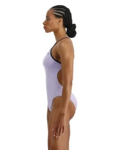 TYR Women's Durafast Elite SS Solid Cutoutfit Swimsuit -TYR Sales Store tfsol7a 531 alt03