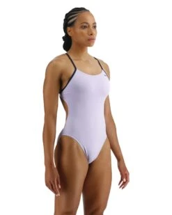 TYR Women's Durafast Elite SS Solid Cutoutfit Swimsuit -TYR Sales Store tfsol7a 531 alt05