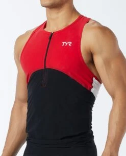 TYR Men's Tri-Tank - Carbon -TYR Sales Store tkmbz6a 002 alt05