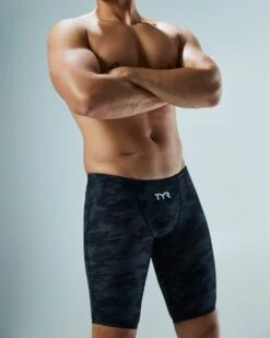 TYR Men’s Thresher Camo Jammer Swimsuit - U12 Compliant -TYR Sales Store tpcmn6a 001 alt07