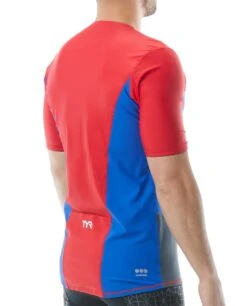 TYR Men's Short Sleeve Top -TYR Sales Store tsscom6a 583 main02