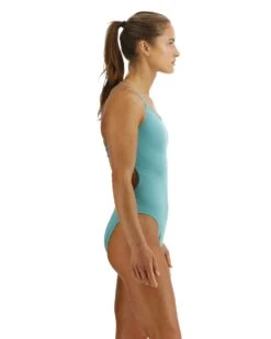 TYR Durafast Elite® Women's Trinityfit Swimsuit - SS Solid 17 TYR Durafast Elite® Women's Trinityfit Swimsuit - SS Solid -TYR Sales Store ttsol7a 888 alt05