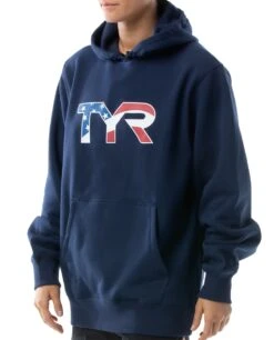 TYR Unisex Pullover Hoodie - USA