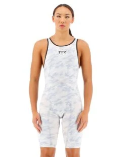 TYR Women's Venzo™ Open Back Swimsuit - Camo -TYR Sales Store vzcob6a 100 main01