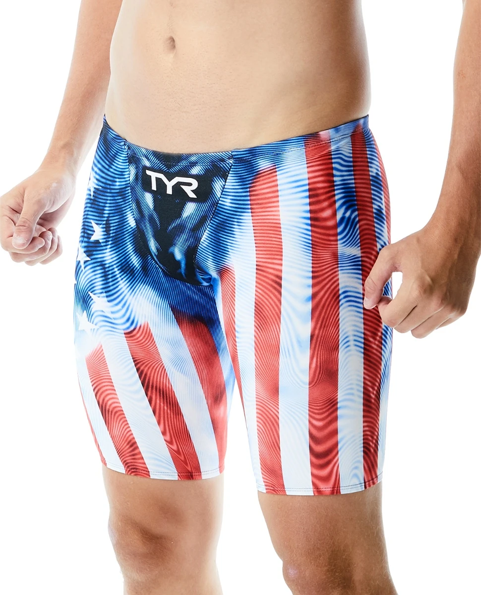 TYR Men’s Venzo™ Genesis USA Jammer Swimsuit 3 TYR Men’s Venzo™ Genesis USA Jammer Swimsuit